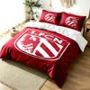 1.FC Nurnberg 3pc Duvet Cover Set Simple Modern Bedding Set Wrinkle Resistant Soft Fabric All Season Use a perfect gift