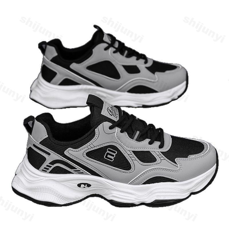 Fashion Mens Casual Sneakers 2025 Summer New Mesh Breathable Anti Slip Footwear Fashion Comfortable Light Tennis Outdoors Running Shoes