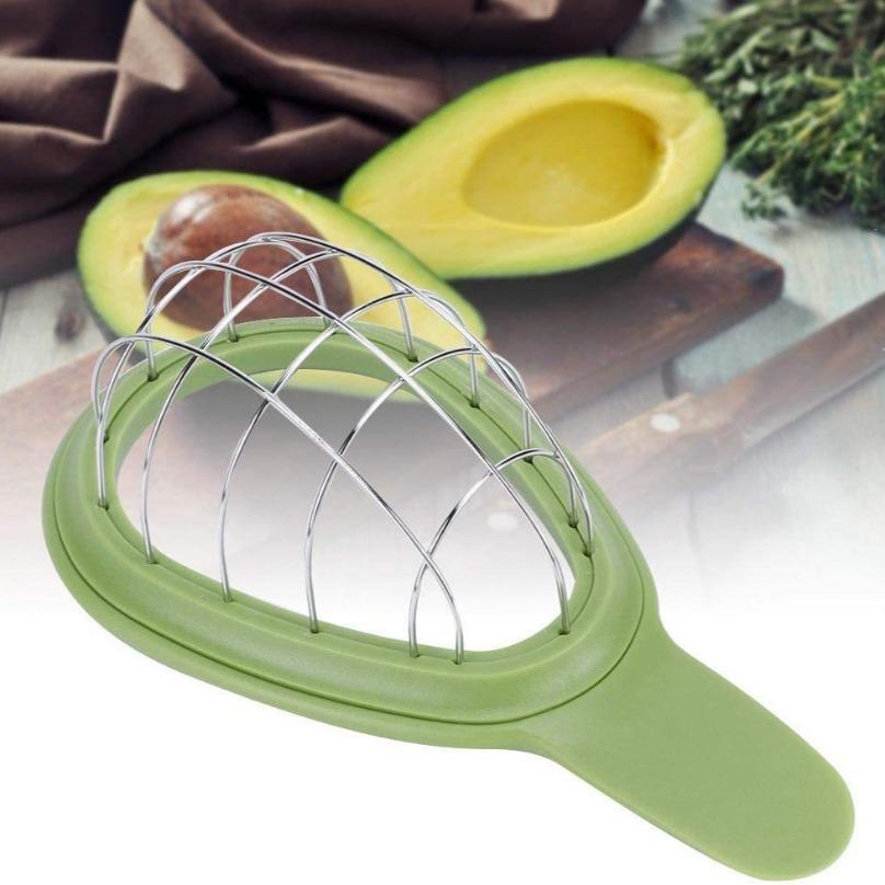 Avocado Slicer & Pitter Tool 3-in-1, Creative Kiwi Fruit Cutter with Corer for Kitchen Gadgets