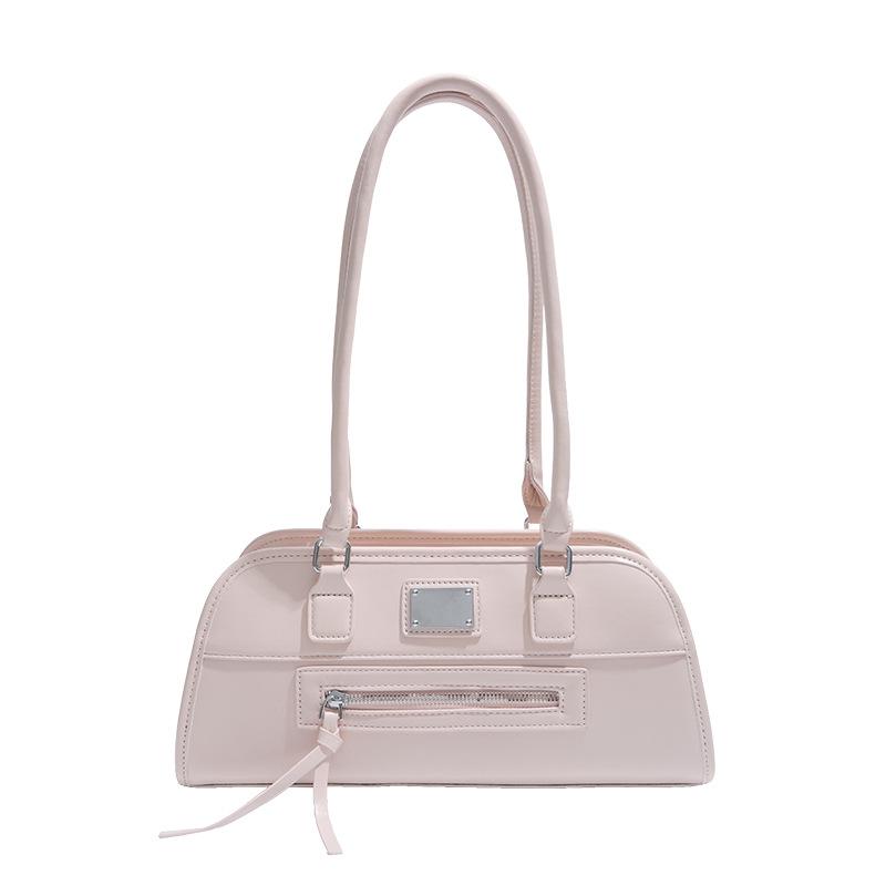 Solid Color Large-capacity Bag Women's New Casual Fashion Shoulder Bag