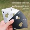 Creative Spade A Stainless Steel Playing Card Bottle Opener – Compact, Stylish Tool for Home and Beer