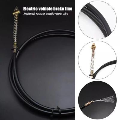 Cable de freno de tambor trasero para ebike Cable de freno de patinete eléctrico Cable trasero delantero Reemplazo para piezas y accesorios de moto Ebike