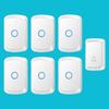 Wireless Smart Doorbell for Homes & Commercial Use - Long-Distance, No-Drill Design, One-to-Six Bell System for Elderly Assistance