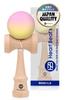 Modern Pastel Color Kendama for Competition Matte Finish Mystical Pastel Use Two-Tone 7-Color Purple/Yellow [Heart Beat's]
