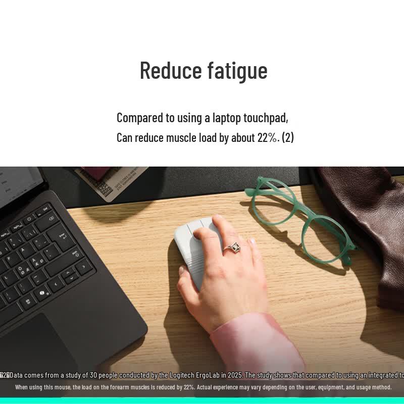 Logitech MOBI Faltbare Tragbare Bluetooth-Maus