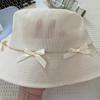 UV Protection Sun Hat Wide Brim Bow Bucket Cap Fashion Hiking Fisherman Hat  Camping