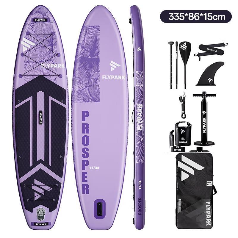 MSEASFREE Inflatable SUP Paddle & Fishing Board