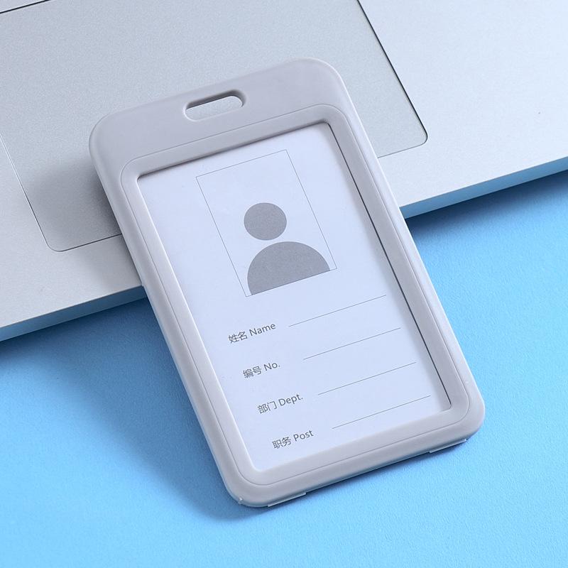 

Двусторонний прозрачный держатель для бейджа со шнурком для удостоверений личности и именных бирок