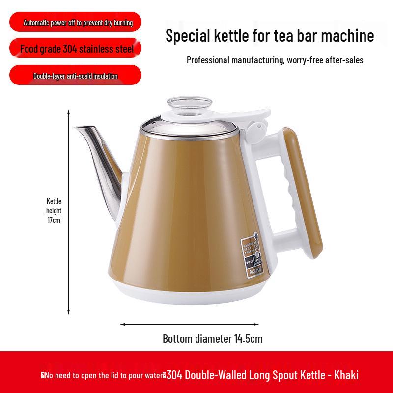 Universal Stainless Steel Electric Tea Kettle and Dispenser with Stove Function
