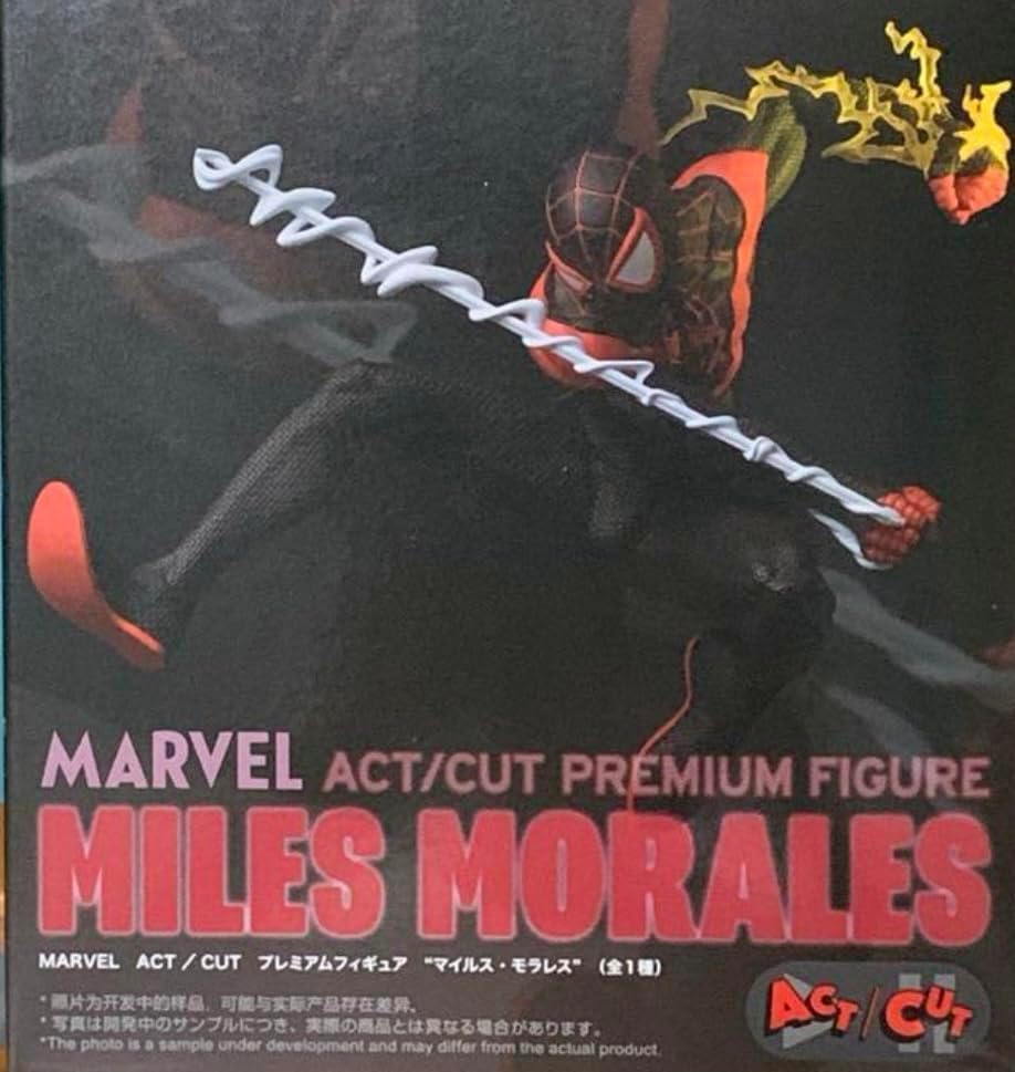 Miles Morales ACT/CUT Premium Figure Spider-Man Official Figure