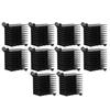 10Pcs Compact Motherboard Radiator Aluminum Cooling System for Computers Heat Sink