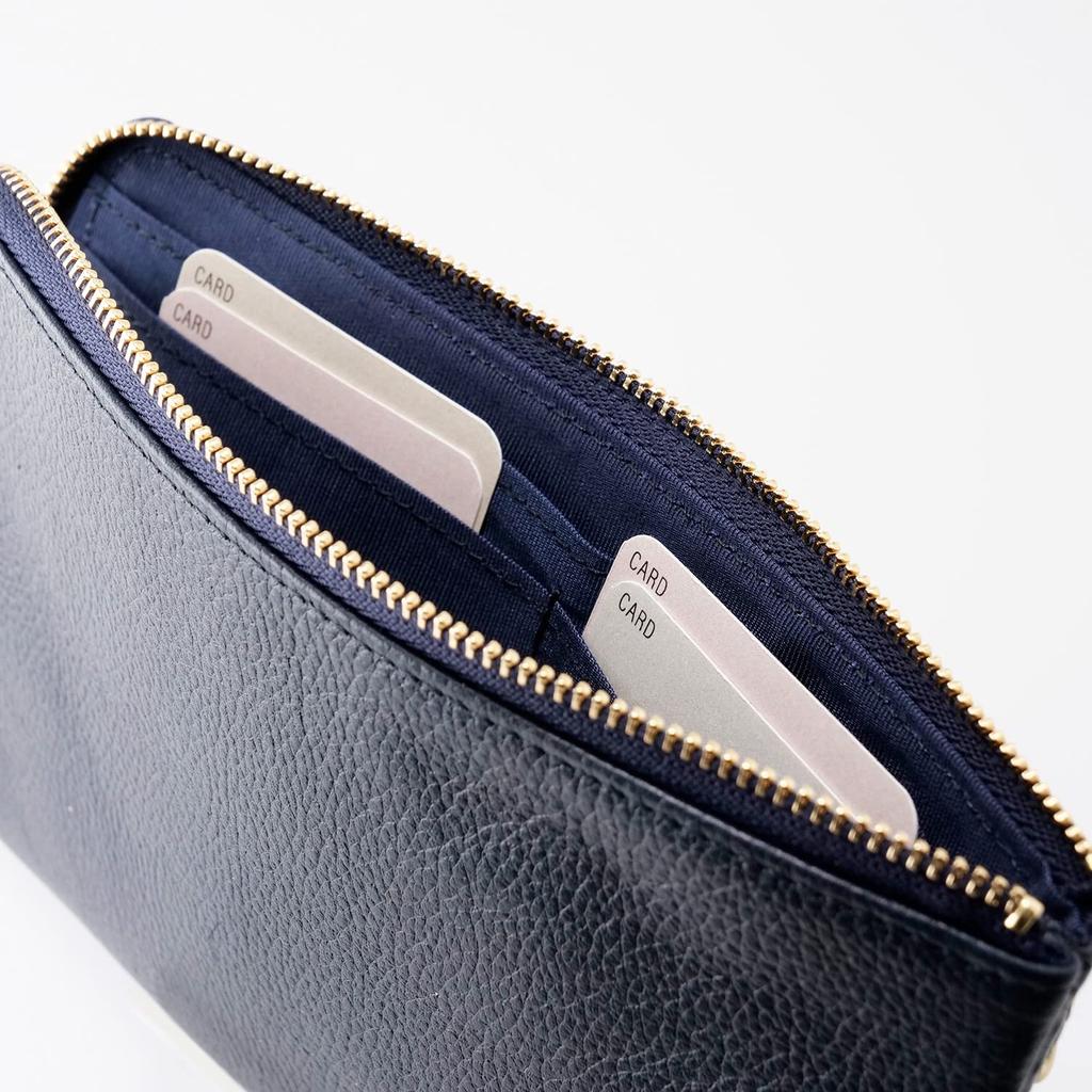 OSL Passport Wallet Pouch Vanilla Genuine Leather Wallet Multifunctional Pouch Travel Passport Case Slip-On A-OSL-5802