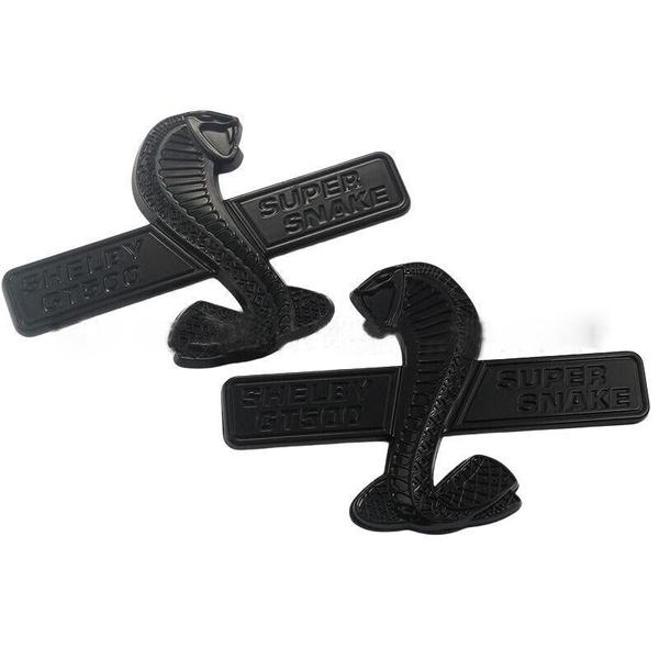 

Car Badge Sticker for Ford Shelby GT500 Fiesta Explorer Transit Focus Ecosport Edge Escape Ranger Kuga Galaxy Trunk чорний