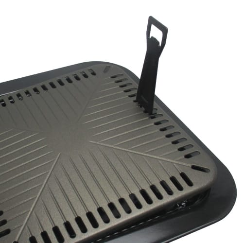 Wahei Freiz Yakiniku Plate, Taste Quest, Square, 32 X 32 Cm, with Water, for Gas Stove Only, MR-7386