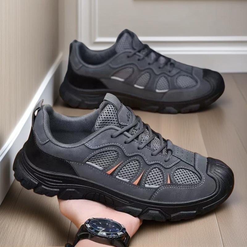 

Мужская обувь, весенняя обувь с сеткой, дышащая, повседневная, спортивная обувь, обувь для походов на открытом воздухе, походная обувь для мужчин 44