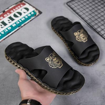 Summer Fashion EVA Men's Slippers Outdoor Lightweight Man Beach Shoes Soft Bottom Indoor Home Slippers Non-Slip Bathroom Slides