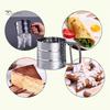 Puntos Stainless Steel Powder Flour Sieve Cup Mesh Strainer Baking Kitchen Gadget Tool