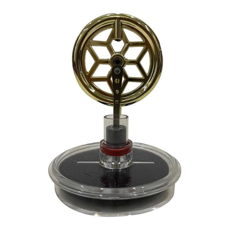 Educational Alloy Stirling Engine Model Visual Thermodynamics Low Temperature Difference Demonstrator for Science Labs 1