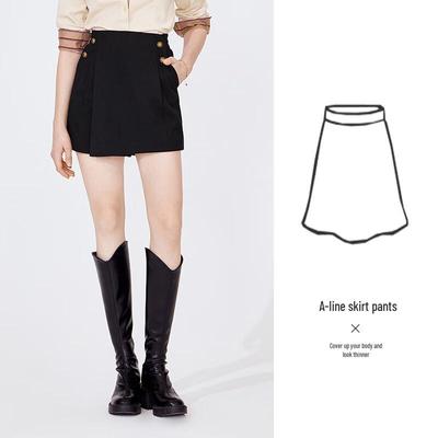 Women's High-Waist A-Line Casual Pants
