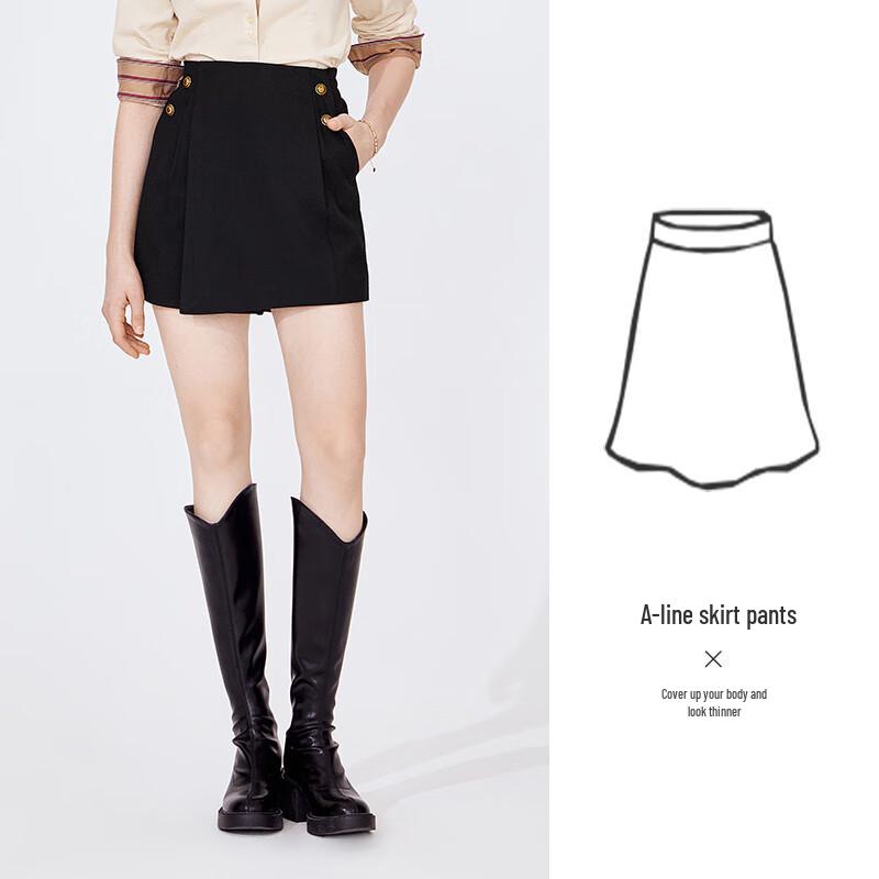 

Женские повседневные брюки А-силуэта с высокой посадкой Navigare L