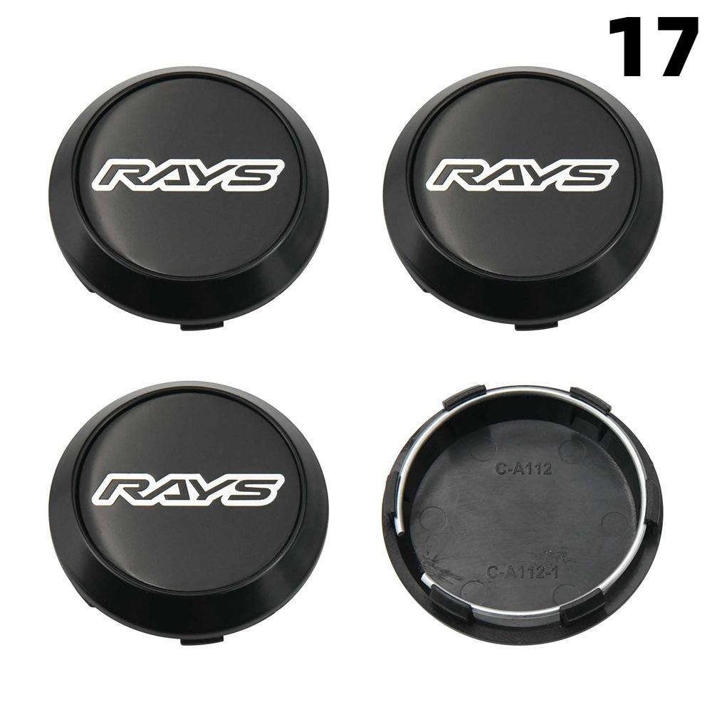 DBS3 4PCS New 64MM OD / 60MM ID Cap For Rims RAYS VOLK VR GRAM Emblem Wheel Center Cap Sport Car Logo Wheel Cover Hub caps