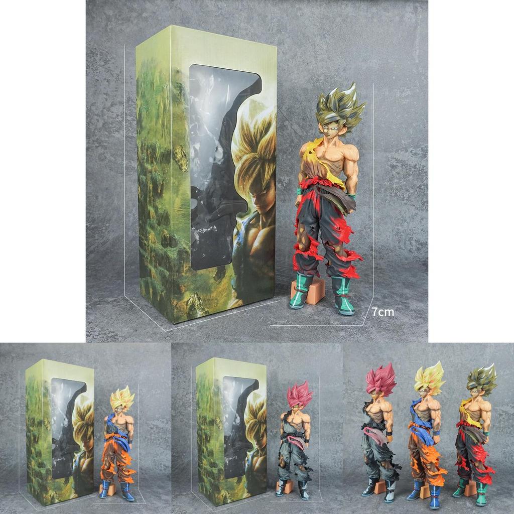 Dragon Ball Z Goku Pvc Action Figure With Manga Style Super Saiyan For Collectors And Display