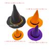 Witch Wizard Hat Miniature Costume Prop Pointed Cap for Halloween Cosplay LARP Magic Party Accessory Adult Gothic Headwear
