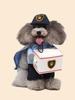 Pet Costume Fashion Courier Style Clothes Halloween Suit With a Hat Costume Apparel for Dog