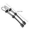 Fixing Tie Cord Elastic Rope Holder Walking Stick Holder Backpack Fixing Buckle Elastic String