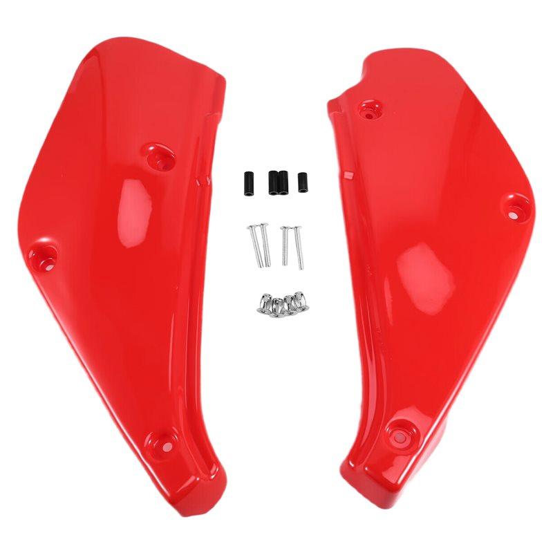

Motorcycle Engine Parts Cover Set- For Honda XR80R XR100 1988-2000 Motor 1 Pair Side Panels Plates Maier Kit красный