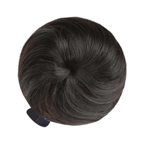 

Парик-шиньон, реалистичные пушистые натуральные синтетические волосы, утолщающие клатч, дизайн, мягкий на ощупь зажим для пучка для женщин черный коричневый