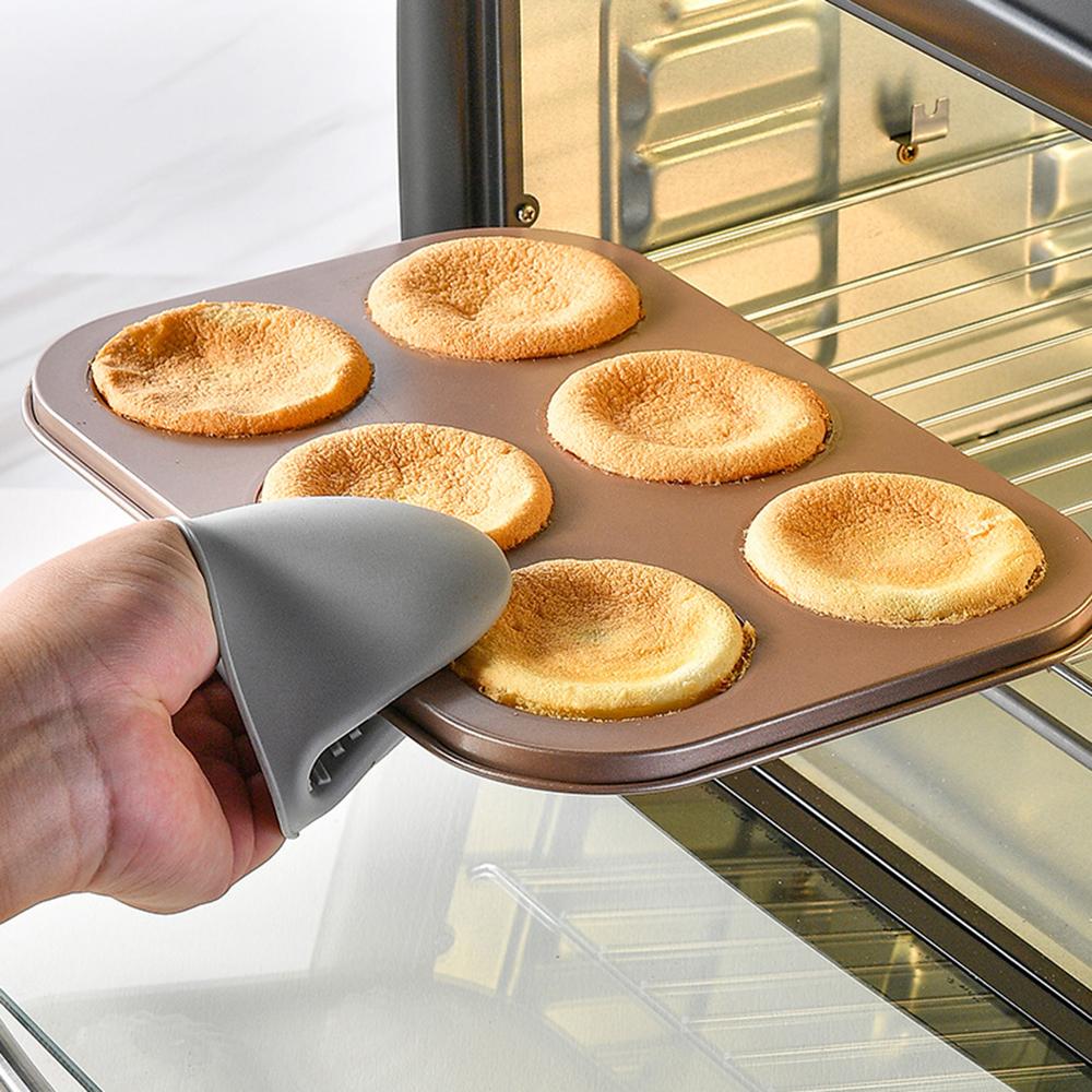 6 Hole Baking Pan Carbon Steel Cake Baking Mold Baking Tray Non-Stick Muffin DIY Cartoon Cake Pan Moulds Donut Baking Pans