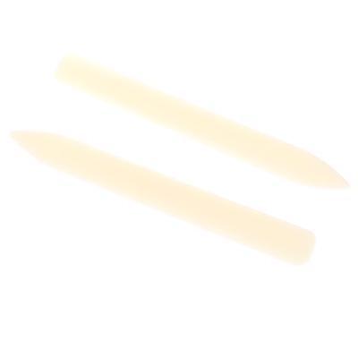 White Imitation Cow Bone Trimmer Crimping Edge Banding Diy Leather Tool Bone Color Origami Knife
