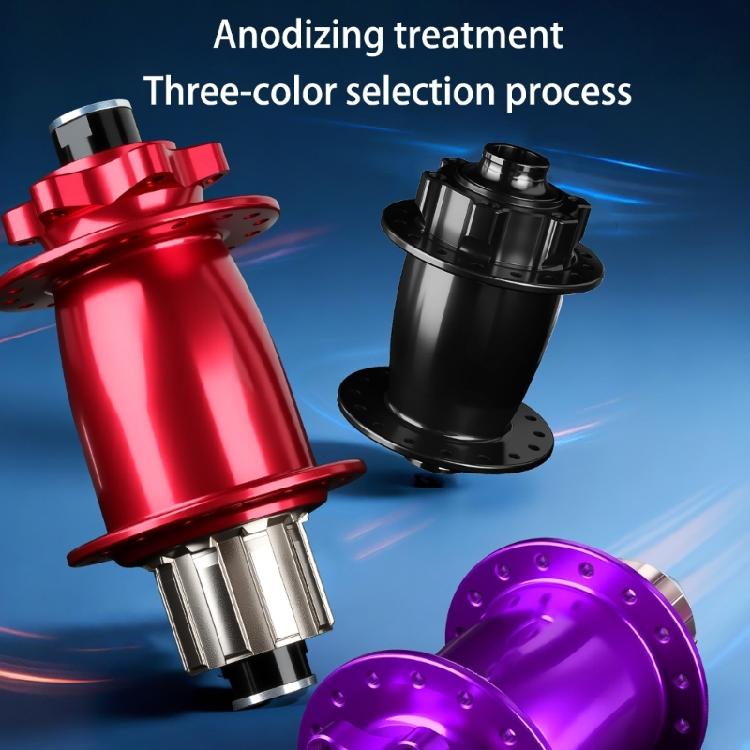 6 Pawl Mountain Bike Hubs Set 32H Spokes Hole Sealing Bearing 100/135mm Axles Light Weight Aluminum Alloy Construction