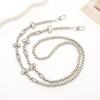 Yi Lian Acrylic Beaded Phone Chain: Pearl Crossbody Strap Charm for Women