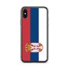 Phone Case – Flag of Serbia – Compatible iPhone XS – Soft Case – Resistant and Shockproof - Silicone - Pixelforma