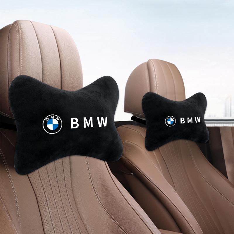 NEOW3 Car Neck Pillow Lint Head Support Protector Universal Headrest Back Cushion For BMW M E90 E91 E92 E46 E60 E90 X1 X3 X5 E70or