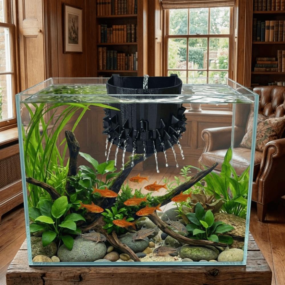 Anti-Swirl Water Circulation System 3D Printed Fish Tank Water Changer  Saltwater Fish Tank