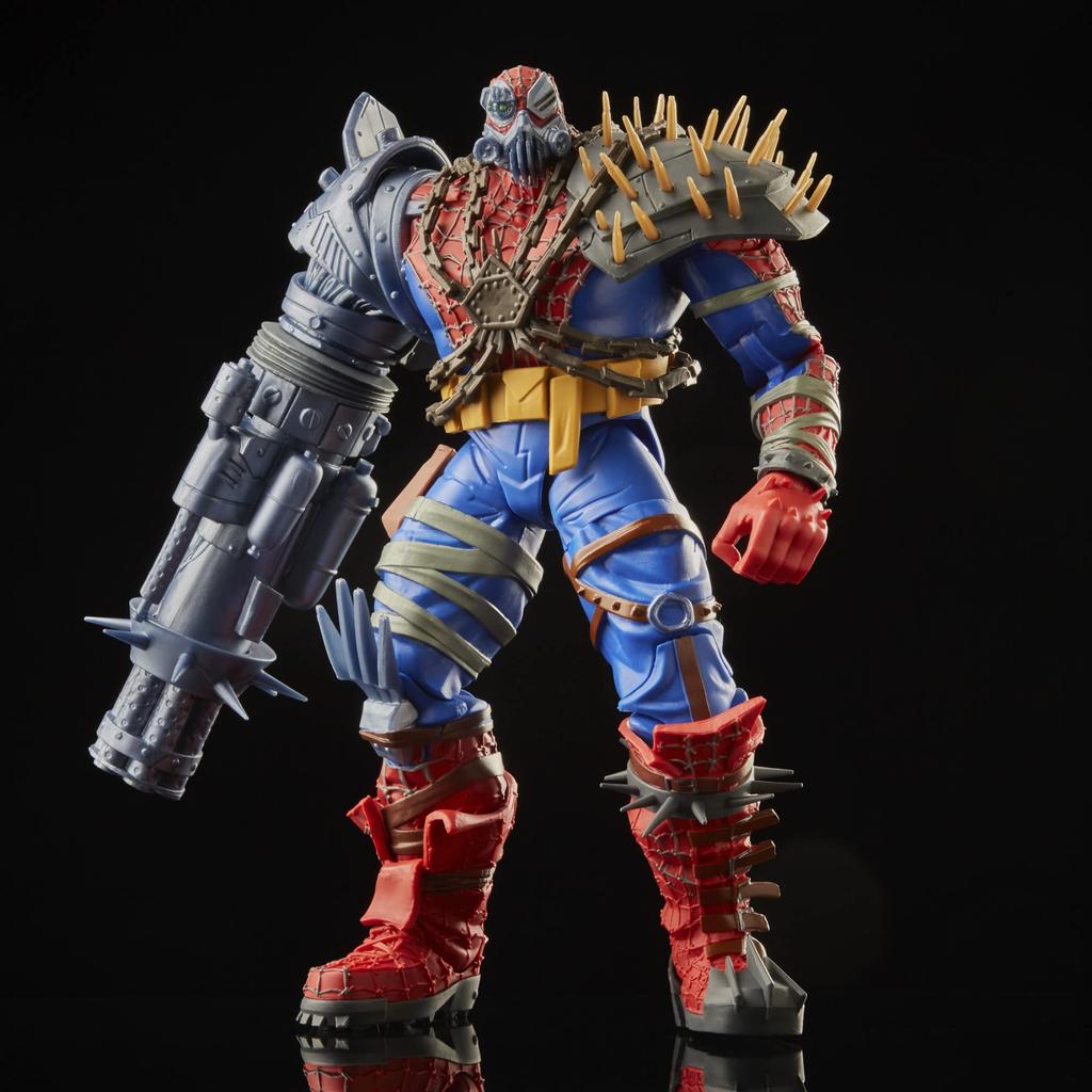 Marvel Legends Series Cyborg Toy Across the Deluxe Action Figure Ages Spider-Woman 6" Spider-Man Spider-Verse 4+