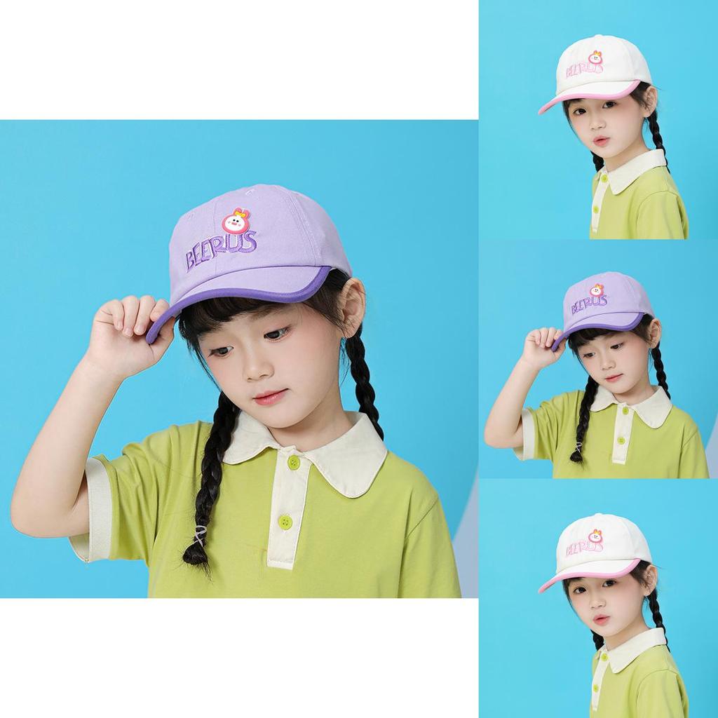 Cotton Kids Baseball Cap With Sun Protection For Summer Outdoor Play