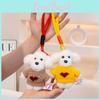 Teddy Dog Plush Keychain With Sweater Cute Cartoon Animal Toy For Girls And Kids