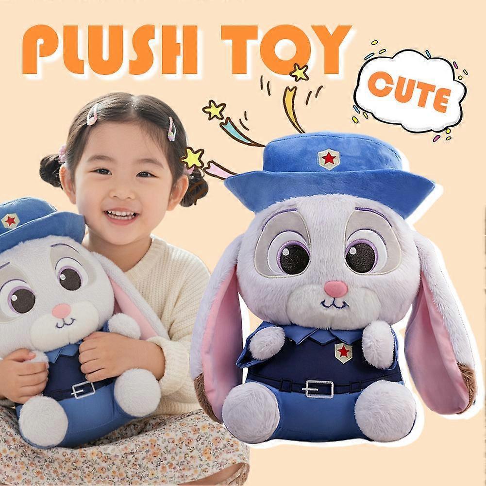 Zootopia Cute Judy Nick Plush Doll Soft Toy for Kids Birthday Festival Gift