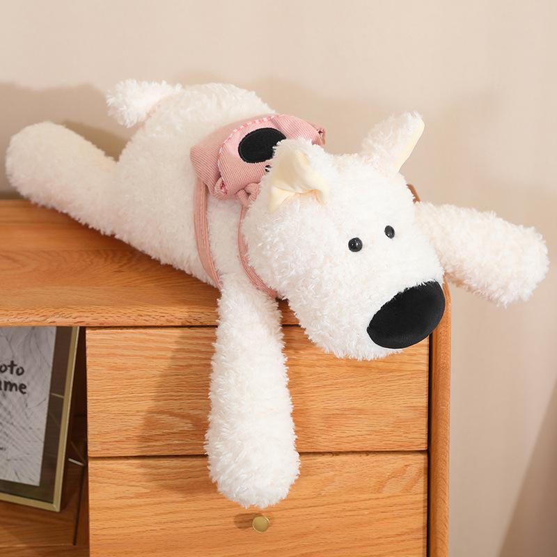 

Милая поза, Вест-хайлендский большой рюкзак, кукла-собака, плюшевая игрушка, кукла, детская подушка для сна, подарок 50cm 0.35kg