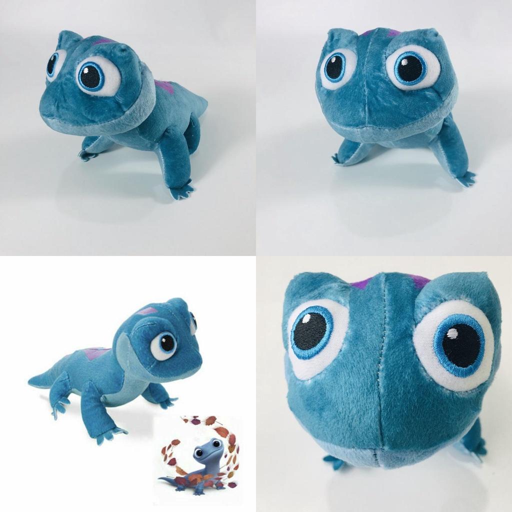 2 Fire Spirit Salamander Plush Doll Toy Soft Blue Lizard For Kids**