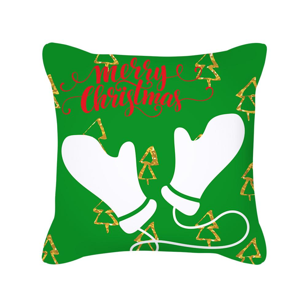 

New Nordic Ins Cartoon Christmas Pillow Cover Holiday Gift Square Cushion Cover 45 * 45cm