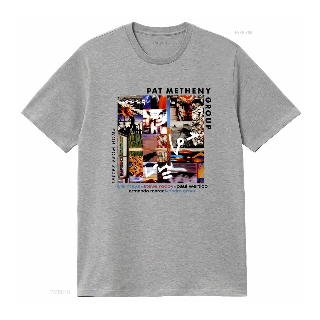 1989 Vintage Tričko z koncertu Pat Metheny Group Retro styl Bílé S 2345XL vintage Vyprané Ležérní Unisex pro muže Měkké