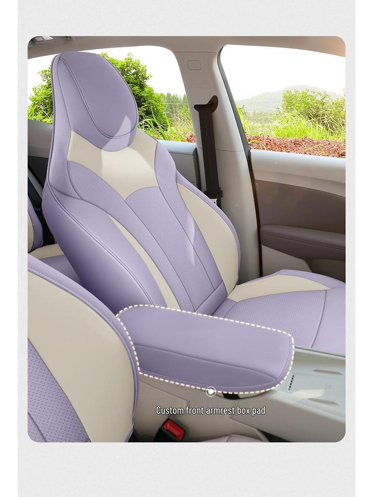 All-Season Universal Seat Covers for 26 MG MG4 Models - Full Coverage Car Seat Cushions