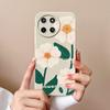 Case For OPPO Realme 11 4G Romantic Flower Soft Original Liquid Silicone Back Cover For Realme11 Upgrad Lens Protection Coque