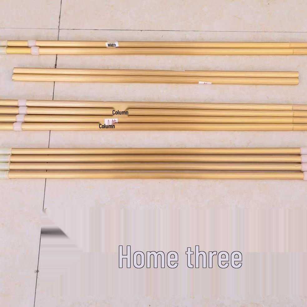 Adjustable Stainless Steel Mosquito Net Frame for Dorms - Telescopic, Reinforced Stand.