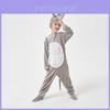 Adorable Kids Animal Halloween Rhinoceros Polyester Unisex Costumes For Boys And Girls